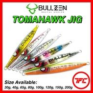 BULLZEN Tomahawk Jig Fast Slow Jigging Bait UV Glow in Dark
