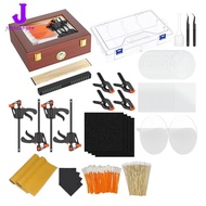 【Huang Li Electronics】For Collectors Card Grading Flattening Kit 313Pcs Trading Card Cleaning Kit Ca