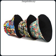 bucket hat vintage cotton printing 80s 90s women and men fisherman hat outdoor fashion sun hat