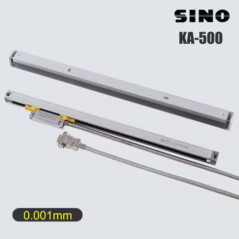Sino KA500 120 170 220 270 320 370 420 470 520mm 0.001mm Slim Linear Scale KA-500 Small Thin 1um Opt