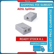ADSL Micro Filter Splitter for Modem Fax