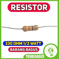[Sale] Resistor 330 Ohm 1/2 Watt [Audio]