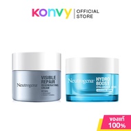 Neutrogena Duo Set 2 Item Neutrogena Visible Repair Regenerating Cream 50g +Neutrogena Hydro Boost N