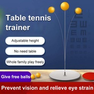 Flex Shaft Single Table Tennis Trainer SelfPractice Stretch Table Tennis SelfPractice Equipment