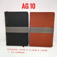 Ag 10 a5 leather agenda, memo agenda, souvenir agenda, promotional agenda, stationery book, daily ag