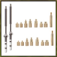 Heat-Set Insert Tips for TS100/101 Soldering Irons M2, M2.5, M3, , M5, M6, M8 Threaded Inserts Tool