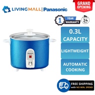[FREE DELIVERY] PANASONIC SR-3NAA Baby Rice Cooker (0.3L/0.16KG) SR-3NAASK Auto Cooking Baby Food Glass Lid Lightweight