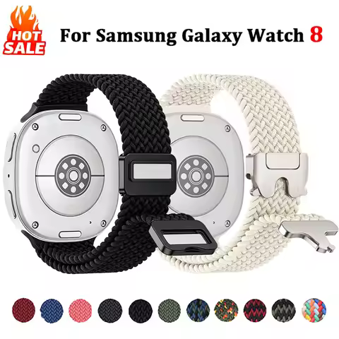 Braided Strap For Galaxy Watch 8 9 40mm 44mm band smartwatch Bracelet correa for Galaxy Watch 8 9 cl