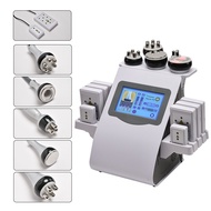 6-in-1 Cavitation RF Machine – 40K Ultrasonic Fat Cavitation, RF Skin Tightening, Vacuum Therapy Lip