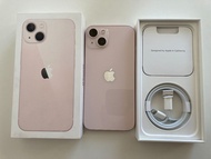 全新 iPhone 13 mini 128gb eSim+實體sim 粉紅色 無鎖 原裝無拆 澳版 一年 AppleCare what app 6497 6645