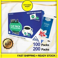 SUGAR CUP PACK 5g Packs Prai Instanco Gula Sachet Senang Bawa Pek Hotel & Restoran