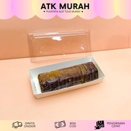 LONG BURGER MICA BOX BROWN PAPER 17.5X7X6.5 CM MN-1659 KEBAB FOOD CAKE HAMPERS CHRISTMAS EID THICK M