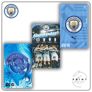 [Manchester City] Sticker Card, ATM skin | Decorative ATM Card Sticker, Apartment Card - Waterproof