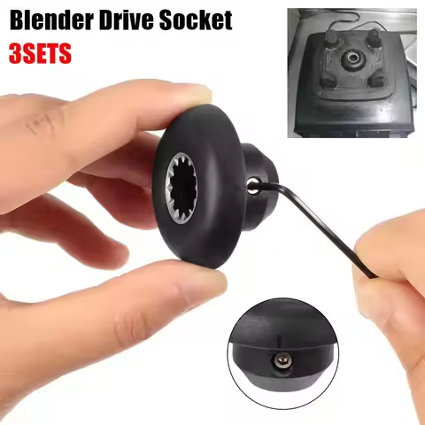 1Set Blender Drive Socket Kit Compatible for Vitamix Blender Replacement Parts Accessories Mushroom 