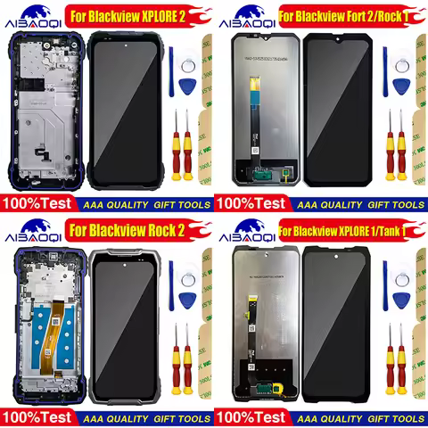 Touch Display For Blackview Fort 1/2/100/200 Rock 1 Pro/2 Pro/3/5 XPLORE 1/X1 XPLORE 2 Satellite/2pr