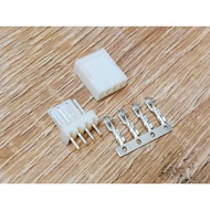 10 sets of 3pin molek connectors, complete 3pin molek sockets, contents 10 sets