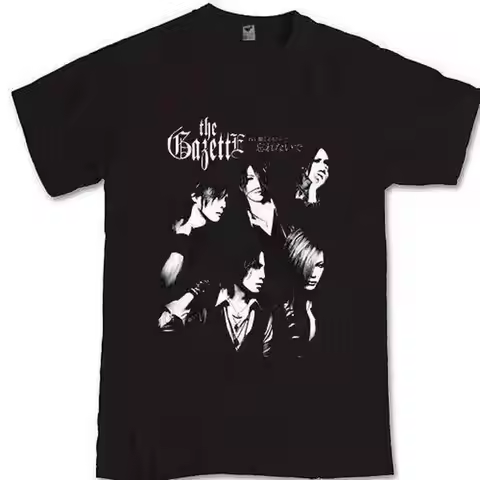 The Gazette Gazetto t-shirt Japanese visual kei cotton tee Unisex T-Shirt S-5XL