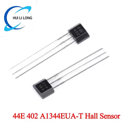 100pcs/5pcs 44E Hall Element A3144 A3144E A3144EUA OH3144E Hall Effect Sensor Motor 3144 TO-92S Line