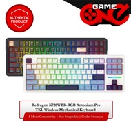 Redragon K728WBB-RGB Antonium Pro 87 Keys 80% Hot-Swappable TKL Wireless Mechanical Keyboard Mechani