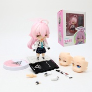 10cm Game Blue Archive Takanashi Hoshino 2461 Anime Action Figure Model Collection Cartoon Figurine 