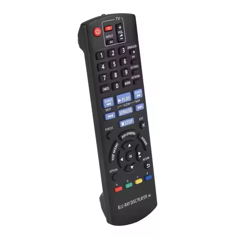 DTB9 Replacement Remote Control N2QAYB000736 for Panasonic Blu-Ray Player DMPBD75GN DMPBD77GNK