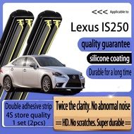Lexus IS250 Wiper (2005-2015) New Upgrades Car Double Rubber Strip Wiper