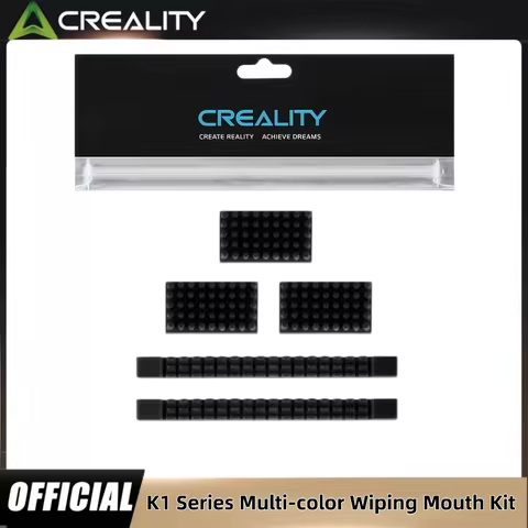 Creality K1 Series Multi-Color Upgrade Nozzle Wiper Kit, Each Item Includes 5 Wiping-Nozzles, for K1
