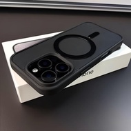 Feng เคส ชาร์จได้ ขอบสี กล้องขาว สำหรับ ไอโฟน 16 16plus 16pro 16proMax i11 i12 12pro 12proMax i13 13