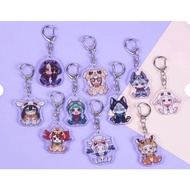 Gachiakuta Chibi Animal Acrylic Keychain Set - Cute Fandom Charms for Bags & Keys
