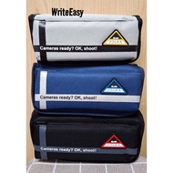 【669】PREMIUM 2 Zip Pencil Bag / Pencil Case / Pen Bag / 铅笔袋 / 笔袋 / 布笔袋 / 双层拉链