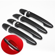 For mazda cx-5 cx5 CX 5 2012-2020 Styling Carbon Fiber Chrome Car Door Handle Cover Trim Car Accesso