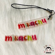 Custom Keychain / Custom Phonechain / Name Keychain / Keychain Nama