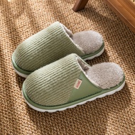 [Free Shipping] Cixi Winter Slippers Thick Plush Indoor Cotton Slippers Womens Warm Home Shoes Mens 
