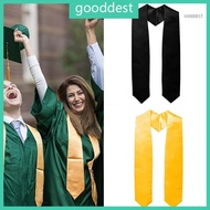 GOO College Teens Plain Graduation Stole Sash Suit Graduation Gown for Academic
