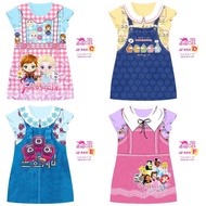 [3Y-11Y] J2 433 FROZEN AMOGUS SQUID GAME PRINCESS Girl Dress | Dress Budak Perempuan
