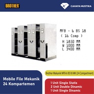 Jual Mobile File Brother Mekanik MFB-6 BS18 MK (24 CPTS) di Malang