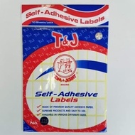 T&amp;j 125 Label/TJ Label/Tom Label/Tom Sticker Sticker/Self Adhesive TJ