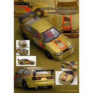 INNO64 1:64 Pandem Rocket Bunny AE86 Levin Gold