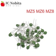 20PCS PTC Positive Temperature Thermistor Resistor MZ5 MZ6 MZ8 100-300R 300-500R 500-800R 30-60R 1K 