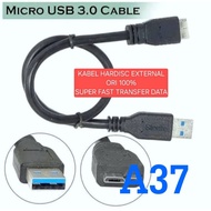 A37 HARDISC USB DATA CABLE Compatible 3.0 USB 2.0 EXTERNAL ORIGINAL 100% SUPER FAST TRANSFER DATA HA