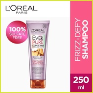 □ ☺ ➕◬ LOREAL Ever Pure Frizz-Defy Shampoo 250ml