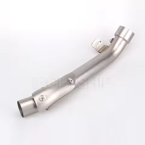 Motorcycle Exhaust Muffler Middle Link Pipe With Heat Shield System For Suzuki GSXR 1000 2007 2008 G