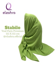 KERUDUNG HIJAB SEGI EMPAT  VOAL SUPER PREMIUM TEBAL LASERCUT VIRAL TERLARIS GRADE A POLOS ELZAHRA