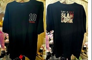 The First Slam Dunk 男兒當入樽 - 全新 Hanamichi  Sakuragi 櫻木花道 黑色 10號 T恤 T-shirt (M size)