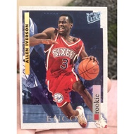 ALLEN IVERSON CARD ROOKIE ENCORE 1996 ULTRA FLEER BASKETBALL CARD