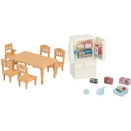 Buy Sylvanian Families Furniture Dining Table Set Ka-421 & Sylvanian Families Furniture Refrigerator