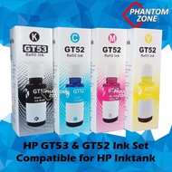 HP GT53 / GT52 Compatible Ink  Compatible with HP Smart Tank Printer HP DeskJet GT 5810 5820 All-in-