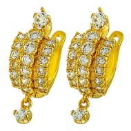 ORIGINAL ZHULIAN Subang saduran emas 999 atau 24k by Zhulian ER5017