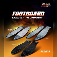 QJ MOTOR AX200S FUEL TANK COVER MAGICBOY SMOKE CLEAR PURPLE AX200 Tank Cover MUDFLAP COVER Carpet AX