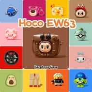 【Ready】For Hoco EW63 Case Casing Soft Silicone Creative Cartoons Earphone Case Cover NO.5